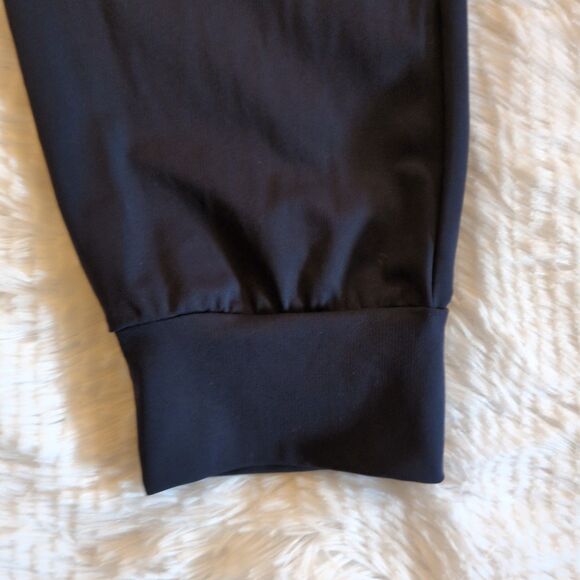 Zyia Active Navy Blue Nylon Joggers Womens Small Drawstring Stretch Pant - Picture 9 of 15
